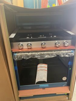 Box stove gas range convection oven KITCHENAID 30”