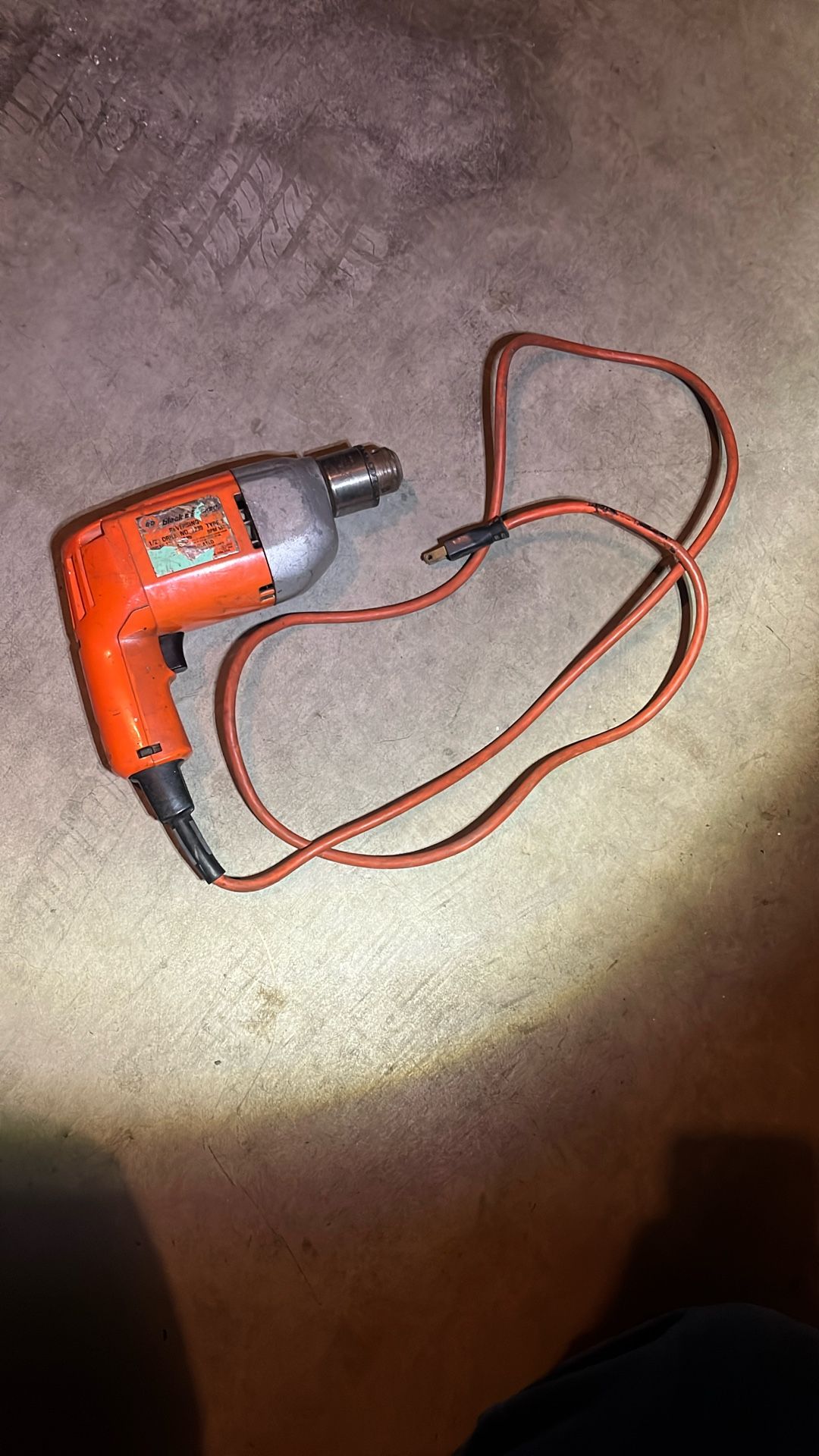Black & Decker 1/2 Inch Drill Reversible