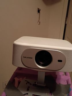 Projector comes with remote