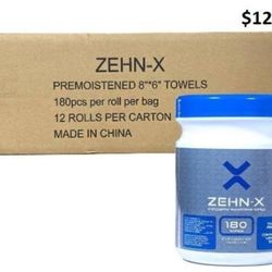 Zehn-X Premoistened Towels