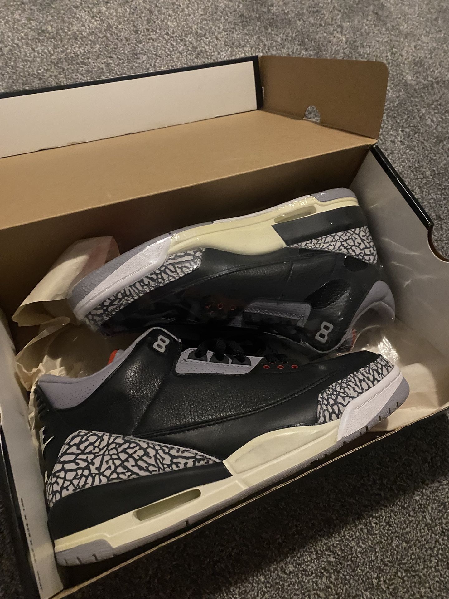 Jordan 3 Black Cement 2001
