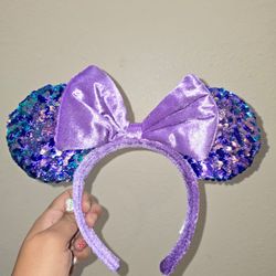 Purple Disney Ears $15