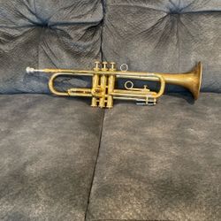 Trumpet Made In 1940 During World War II 
