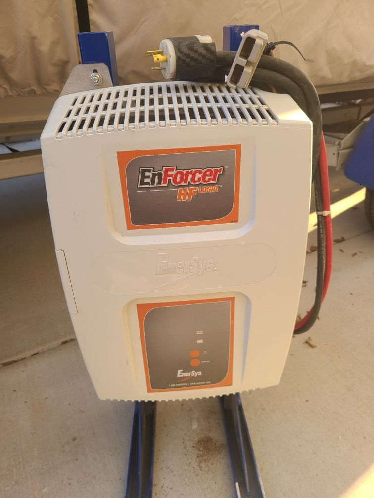 NEW ENERSYS ENFORCER HF LOGIQ. " 24 VOLT FORKLIFT BATTERY CHARGER "