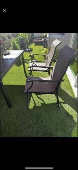 Patio chairs (2) Box Never Opened