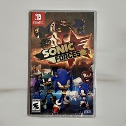 Nintendo Switch Sonic Forces Game New Nuevo 