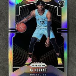 Ja Morant 2019-20 Panini Prizm #249 Silver Prizms Rookie RC Grizzlies