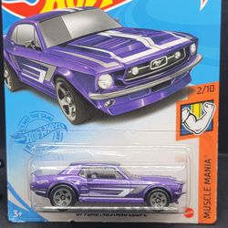 Hot Wheels 67 Ford Mustang Coupe 