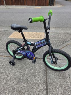 Kids Bike Teenage Mutant Ninja Turtles 16", Foot Break,  3-7 years, Very Good Condition