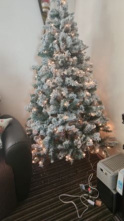 Arbol de navidad con luces