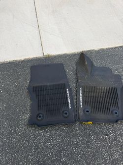 Toyota Tacoma OEM Rubber Floor mats fronts and rear