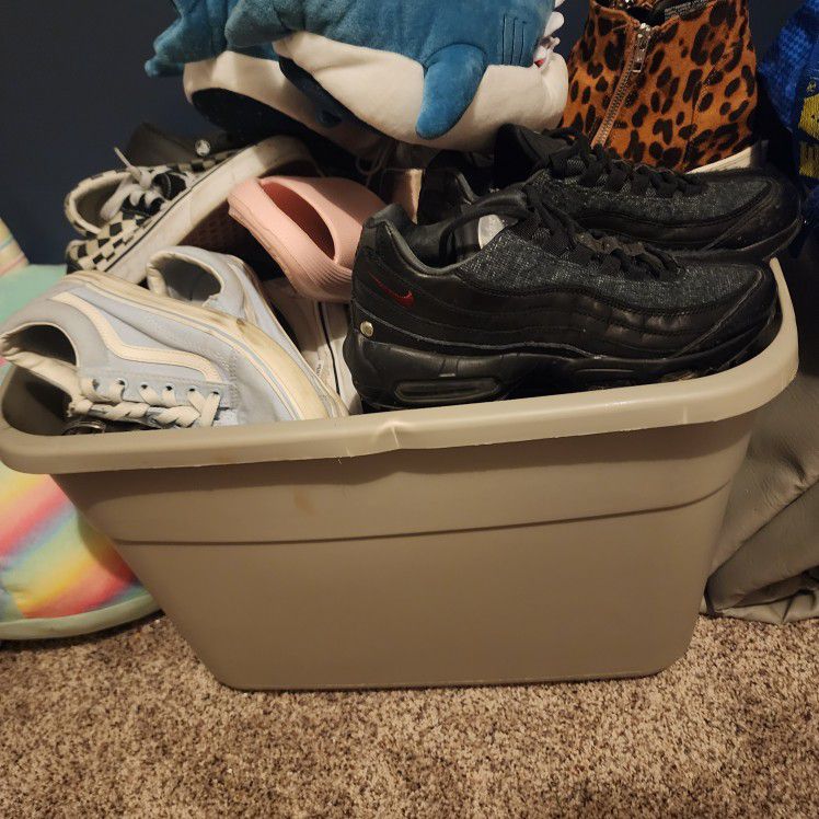 Bucket Of Shoes, Priced Seperately