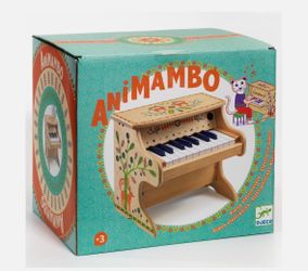 New Animambo Electric Piano 18 Keys - Safe Music Instrument for Kids