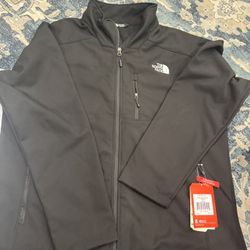 New Men Black The North Face Apex Bionic Soft She’ll Jacket 