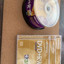 DVD’s group with 3 rewritable