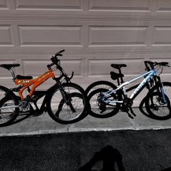 Two Mountain Bikes For Sale