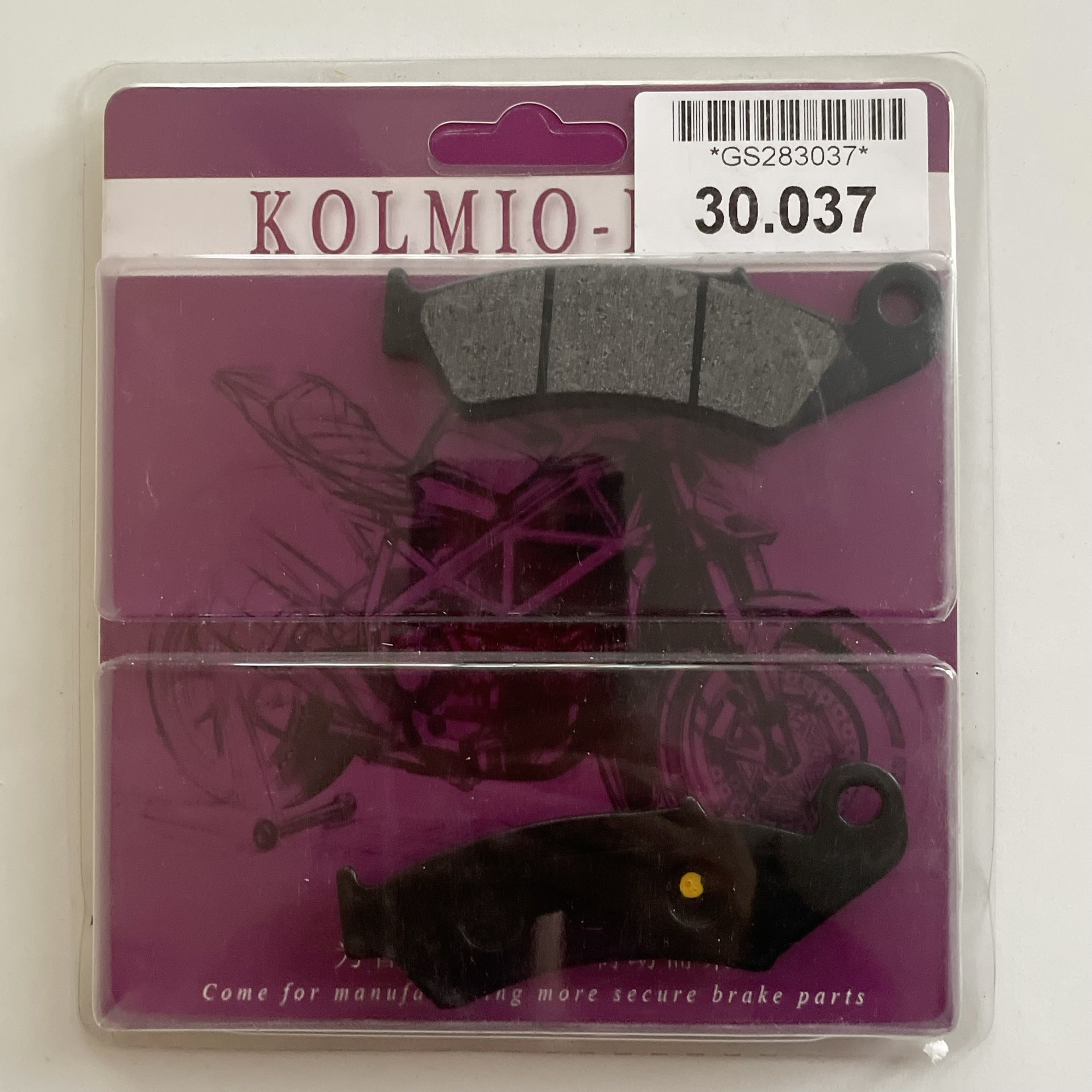 Kolmio-LAM Mototcycle Brake Pads Metal Ceramic