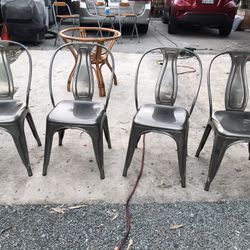 Dining Chairs  Hi Is 18  Inches  Tall 