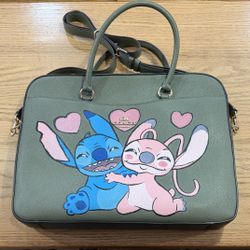 Disney Coach briefcase - Stitch and Angel