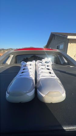 Jordan 11 Low Cement Grey size 10