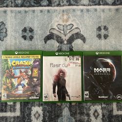 3 For $15 XBOX ONE GAMES 