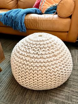 Boho Floor Poof/Ottoman
