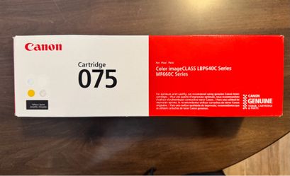 Canon 075 Yellow Toner Cartridge