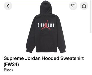 Jordan X Supreme Hoodie Size S