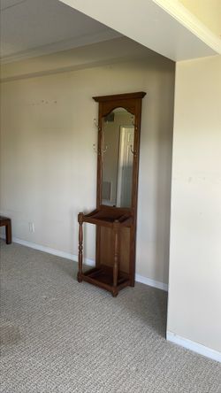 Wood Coat Stand