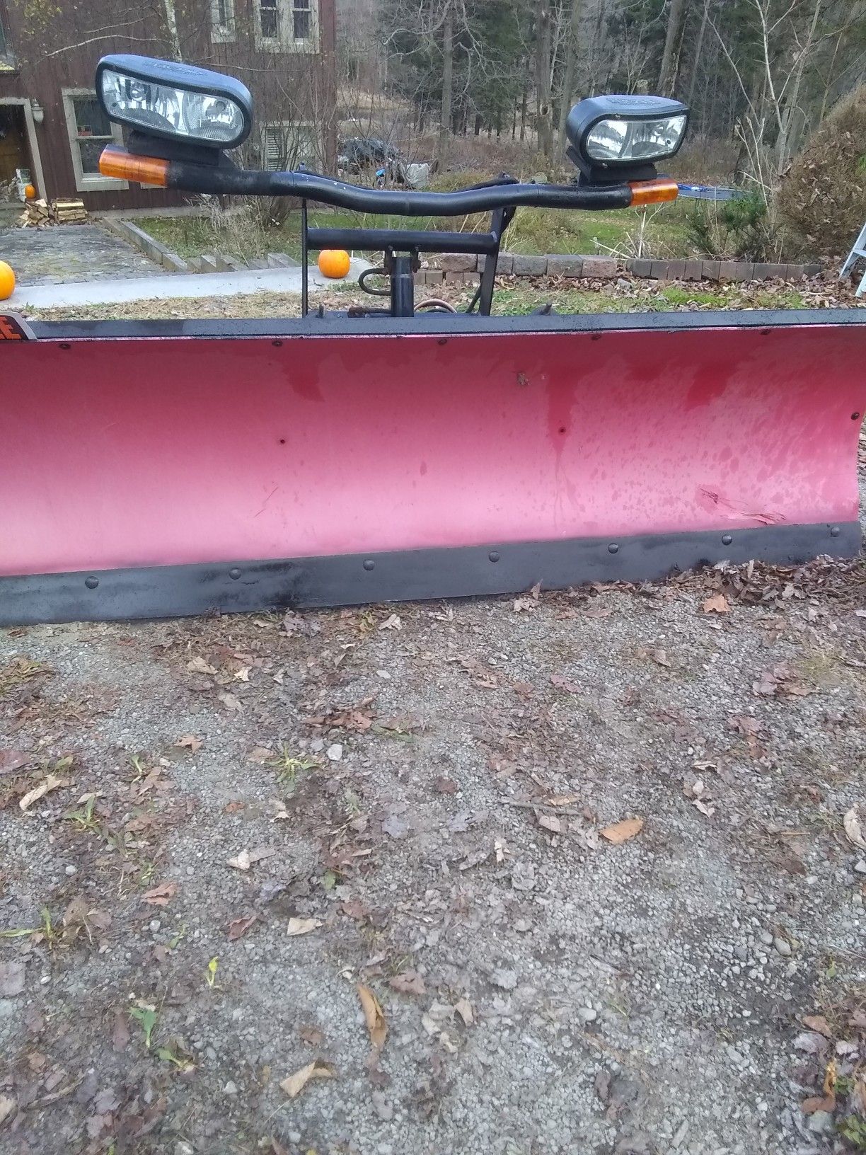 Just plow poly blade Boss light duty 2 spring