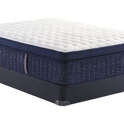 New Mattress Serta Perfect Sleeper Summit Grand Circus Firm Pillow Top King Size Innerspring 16.5"
