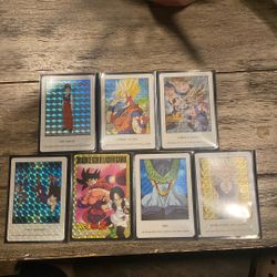 Vintage Dragon Ball Z Trading cards