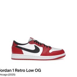 Nike Air Jordan 1 Retro Low OG HQ6998 600 Size 9