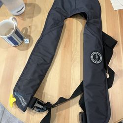 Inflatable life jacket from Mustang Survival 