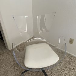 Desk Chair Clear Pottery Barn 