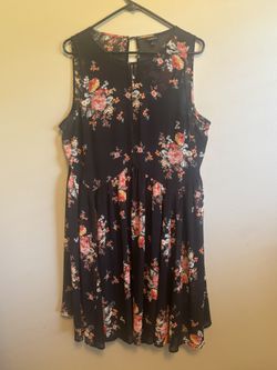 Floral Sleeveless Dress