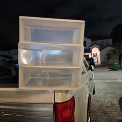 Plastic Drawers 