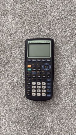 TI-83 plus calculator