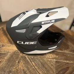 100% Status CUBE Full Face BMX, MTB, Downhill Helmet