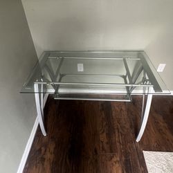 Glass Desk