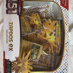 Pokemon 151 Zapdos Ex Box