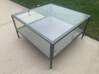 IKEA Sammanhang Glass Coffee Table