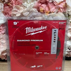 Milwaukee 9 in. Segmented Diamond Blade