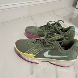 Nike G.T. Cut Academy Men's Basketball Shoes (FB2599-300, Oil Green/Spring Green/Light Lemon Twist/Sail)  