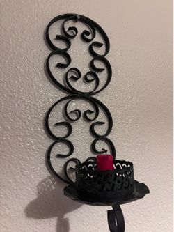 Sconces and Mirror
