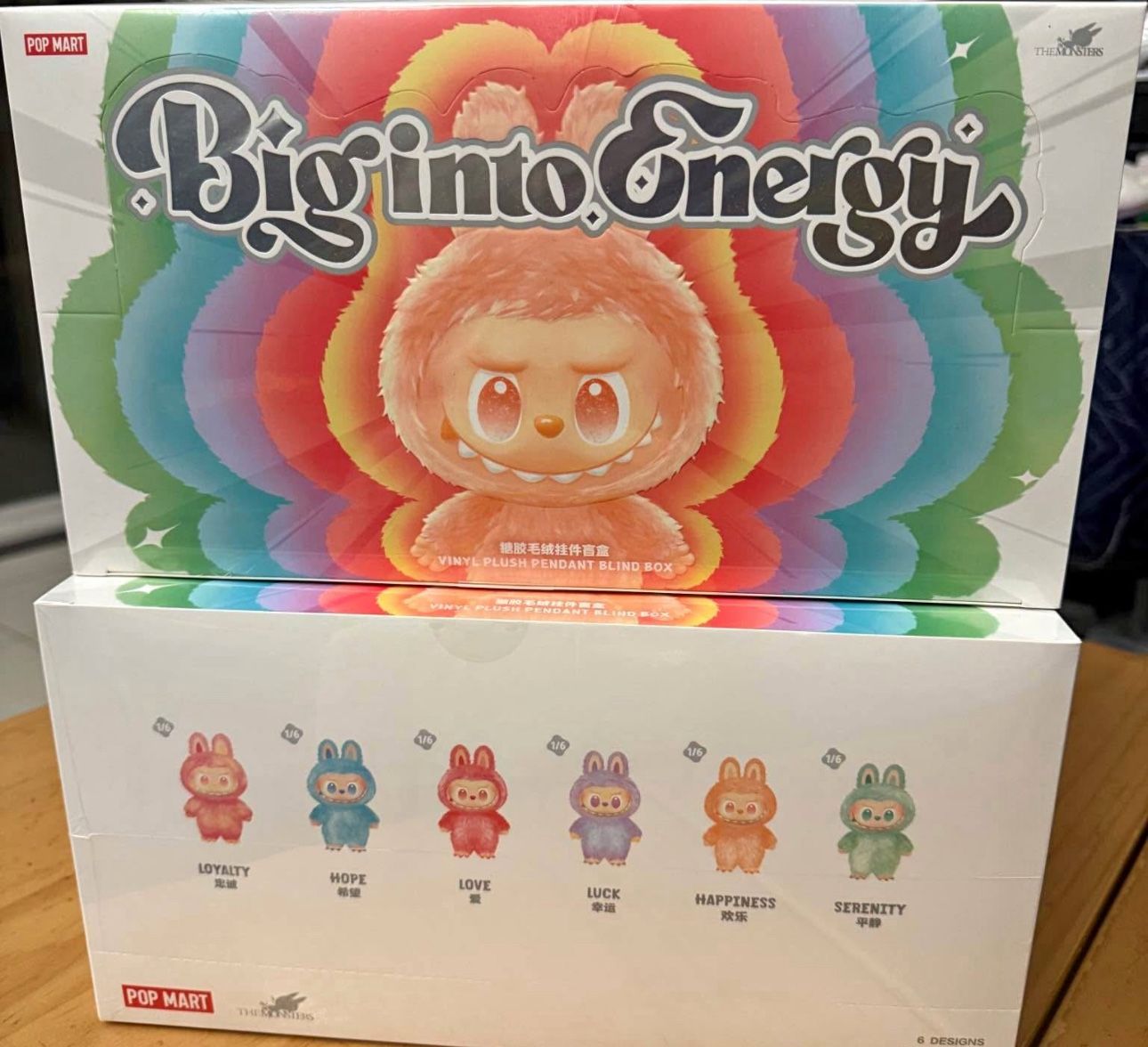 BIG INTO ENERGY Labubu V3 *Authentic*