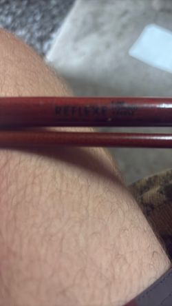 "Vintage French Reflexe Meece Glass fly  Rod"