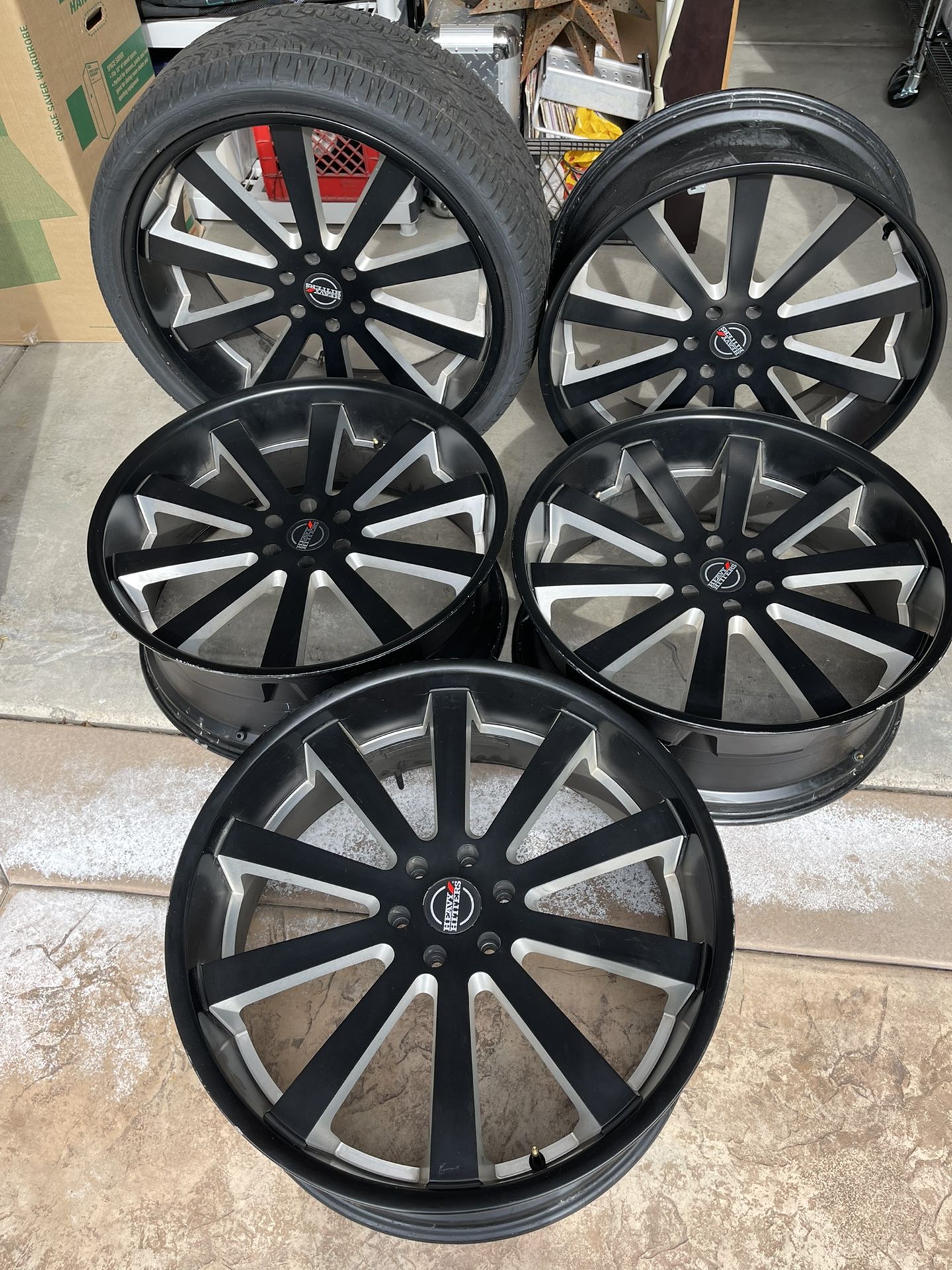 26 Inch Heavy Hitter Rims For Sale!