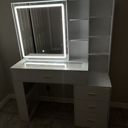 White Vanity