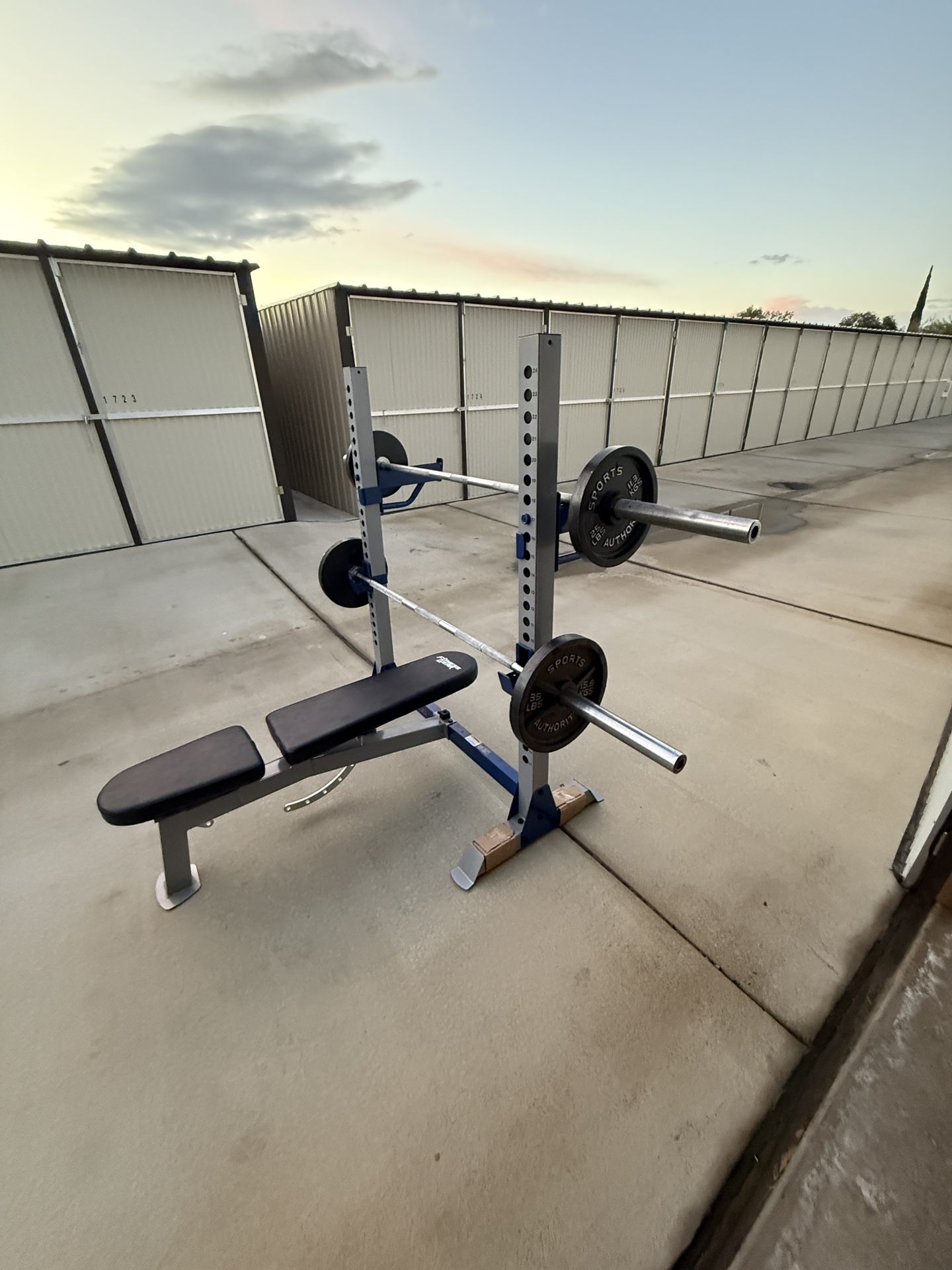 Weight Bench Squat Rack 